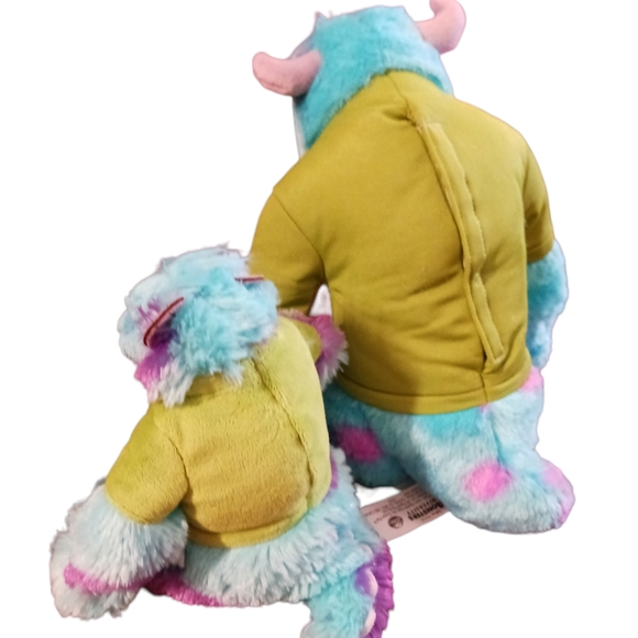 Disney Pixar Monsters University Talking Sulley x2 pcs 9" & 15 - Picture 3 of 5